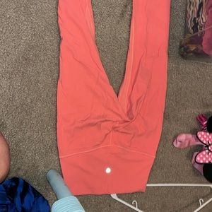 Pink salmon lulu legging